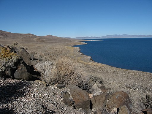 Photo of lake and expansive landscape